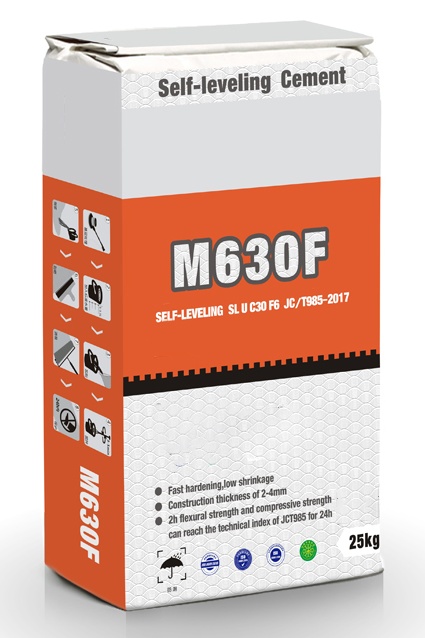 Self-leveling cement